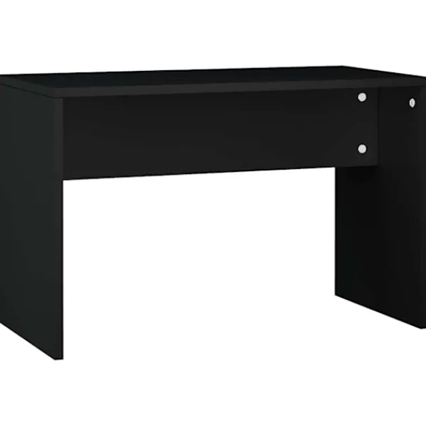 vidaXL Sminkbord>Sminkbord med spegel LED konstruerat trä