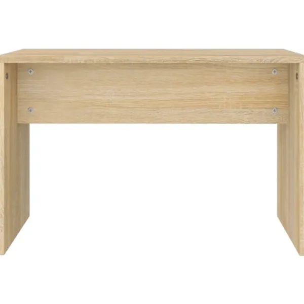 vidaXL Sminkbord>Sminkbord set sonoma 96x40x142 cm