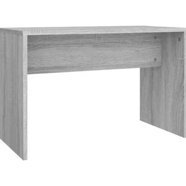 vidaXL Sminkbord>Sminkpall sonoma 70x35x45 cm konstruerat trä