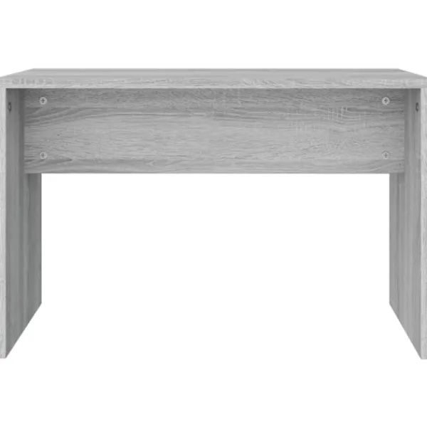 vidaXL Sminkbord>Sminkpall sonoma 70x35x45 cm konstruerat trä