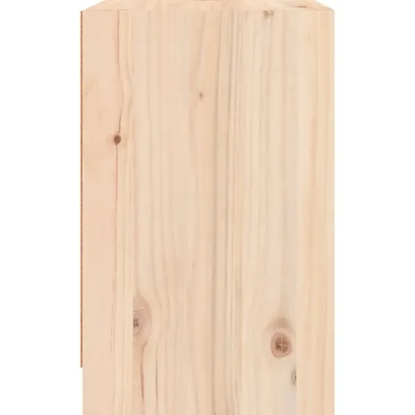 vidaXL Sängar>Sängbord 2 st 40x31x50 cm massiv furu