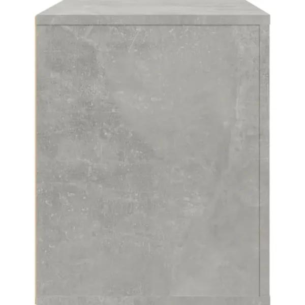 vidaXL Byråer>Sängbord betonggrå 60x36x45 cm konstruerat trä Grå
