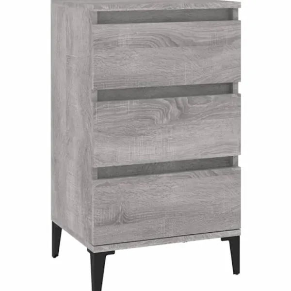 vidaXL Sängar>Sängbord sonoma 40x35x70 cm konstruerat trä