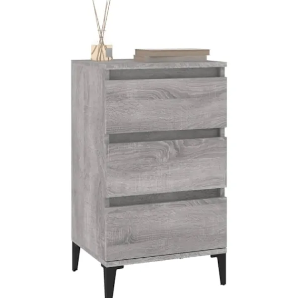 vidaXL Sängar>Sängbord sonoma 40x35x70 cm konstruerat trä