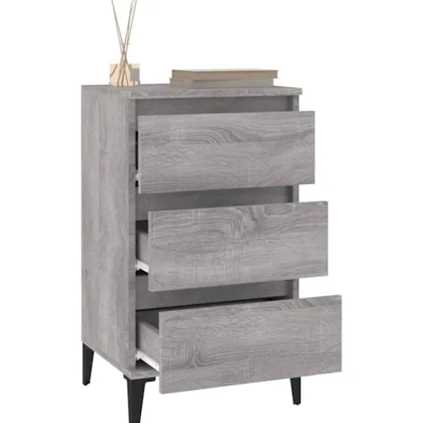 vidaXL Sängar>Sängbord sonoma 40x35x70 cm konstruerat trä
