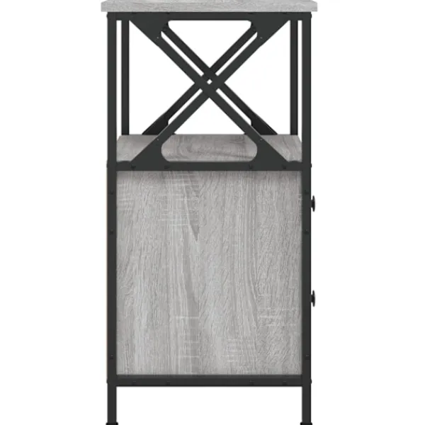 vidaXL Sängar>Sängbord sonoma 34x35,5x70 cm konstruerat trä