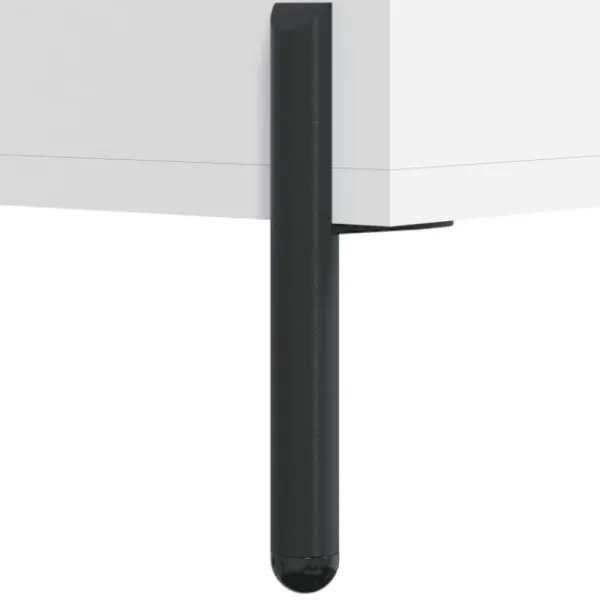 vidaXL Byråer>Sängbord 40x40x66 cm konstruerat trä