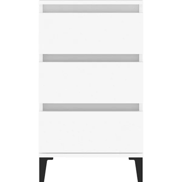 vidaXL Sängar>Sängbord 40x35x70 cm konstruerat trä