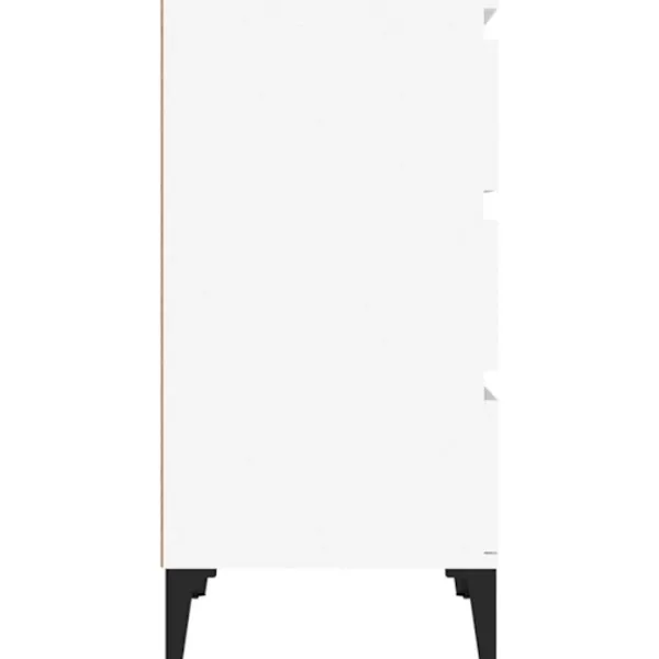 vidaXL Sängar>Sängbord 40x35x70 cm konstruerat trä