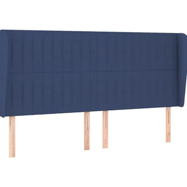 vidaXL Sängar>Sänggavel med kanter 183x23x118/128 cm tyg