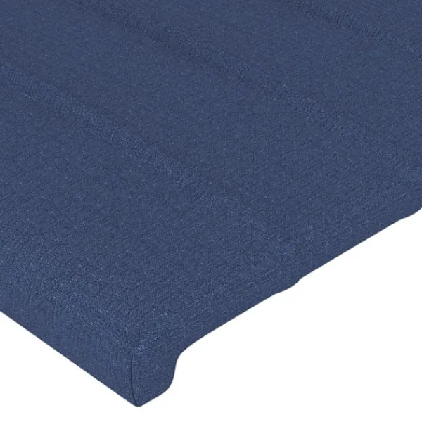 vidaXL Sängar>Sänggavel med kanter 183x23x118/128 cm tyg