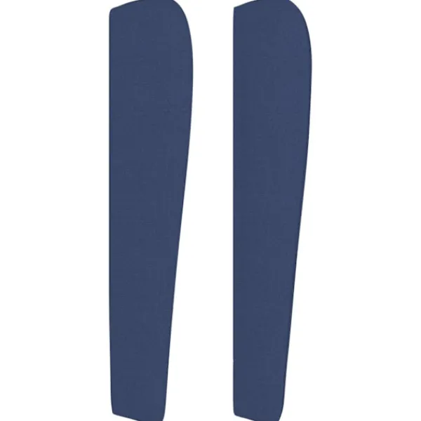 vidaXL Sängar>Sänggavel med kanter 183x23x118/128 cm tyg