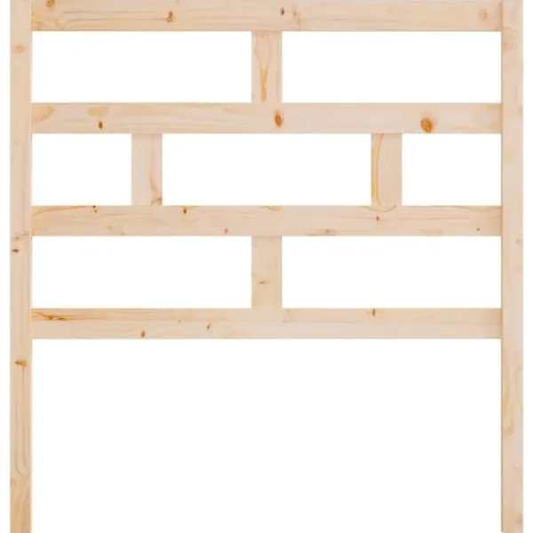 vidaXL Sängar>Sänggavel 96x4x100 cm massiv furu
