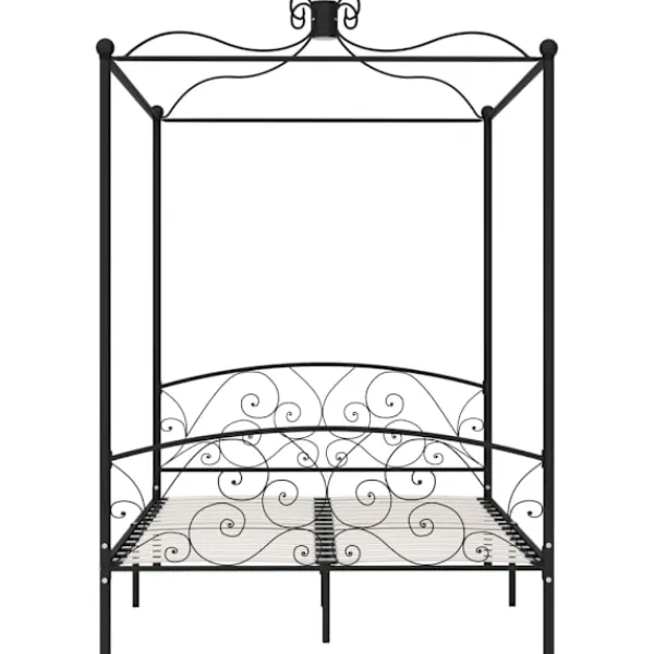 vidaXL Sängar>Sänghimmel utan madrass metall 140x200 cm