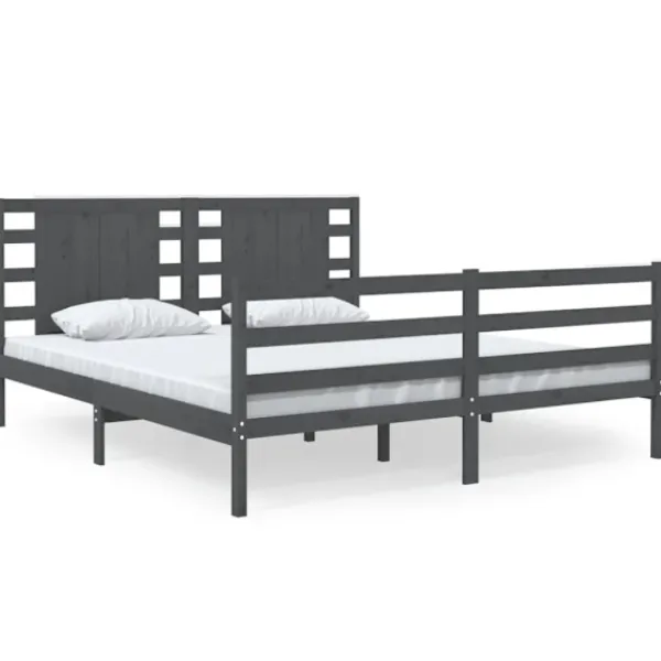 vidaXL Sängar>Sängram massiv furu 140x190 cm