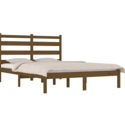 vidaXL Sängar>Sängram honungs massiv furu 140x200 cm
