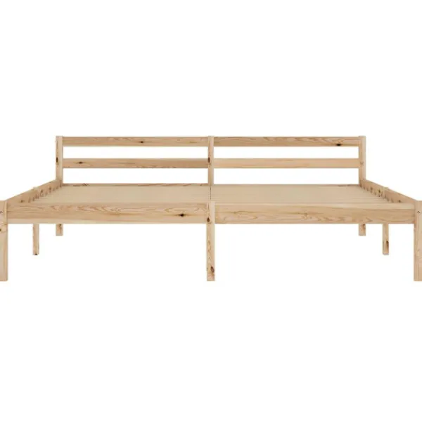 vidaXL Sängar>Sängram massiv furu 160x200 cm