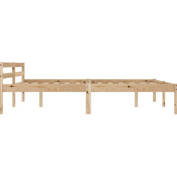 vidaXL Sängar>Sängram massiv furu 160x200 cm