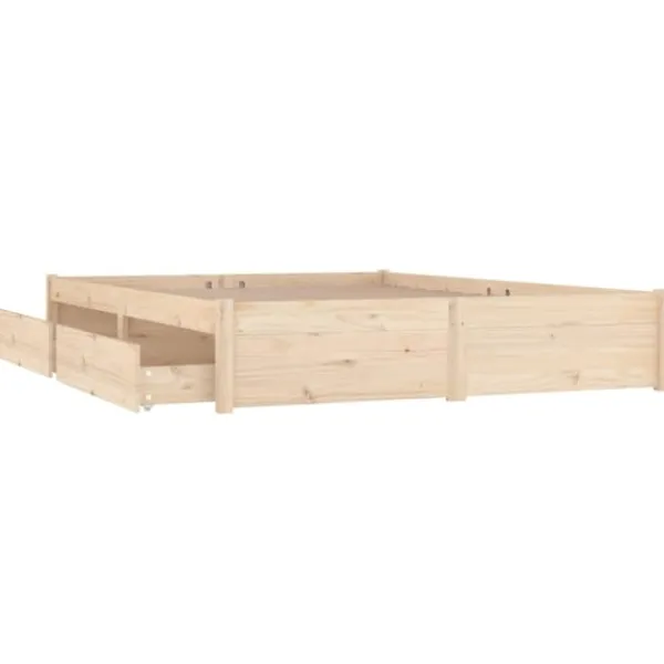 vidaXL Sängar>Sängram med lådor 180x200 cm