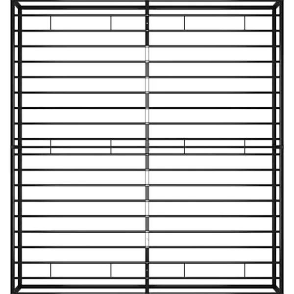 vidaXL Sängar>Sängram utan madrass metall 180x200 cm