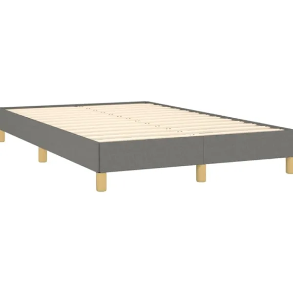 vidaXL Sängar>Sängram utan madrass mörk 120x200 cm tyg