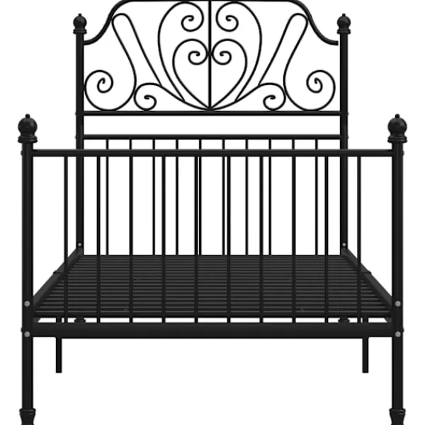 vidaXL Sängar>Sängram utan madrass metall 90x200 cm