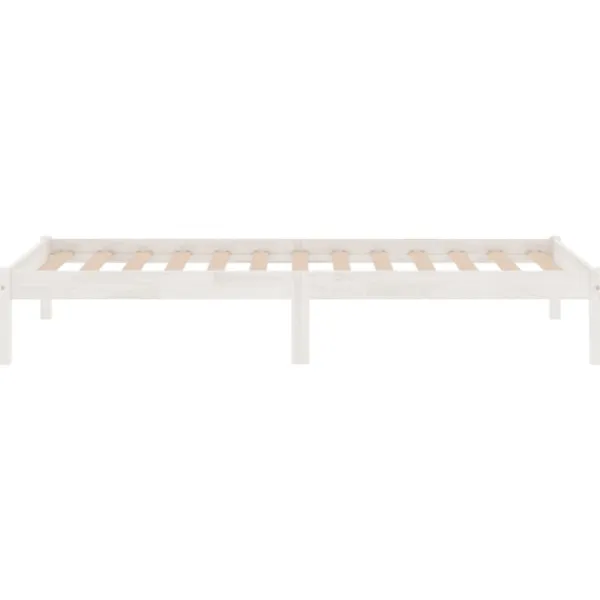 vidaXL Sängar>Sängram massiv furu 90x200 cm