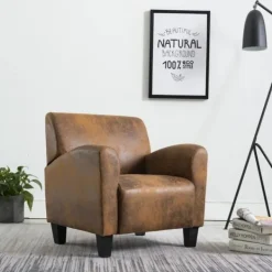 vidaXL Fåtöljer>Soffa 70x69x72 cm konstläder