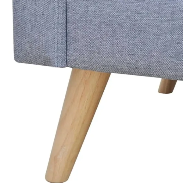 vidaXL Soffor>Soffa i tyg 2-sitsig ljus