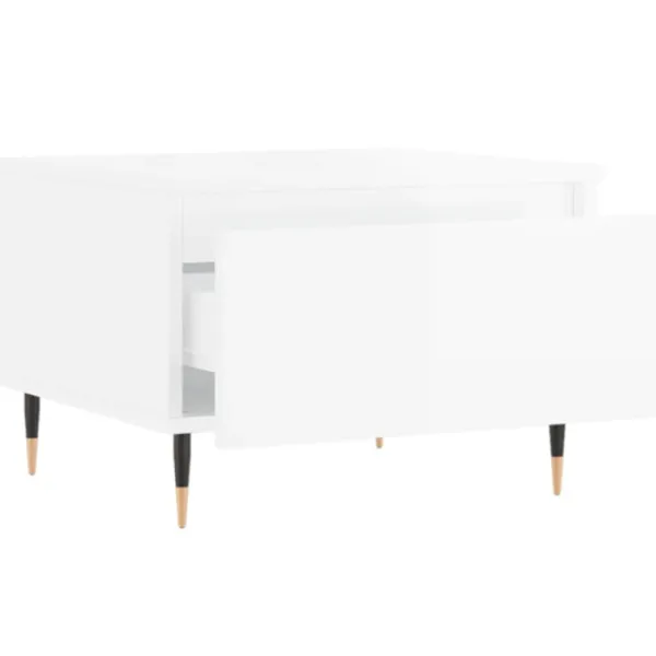 vidaXL Soffbord>Soffbord 2 st högglans 50x46x35 cm konstruerat trä