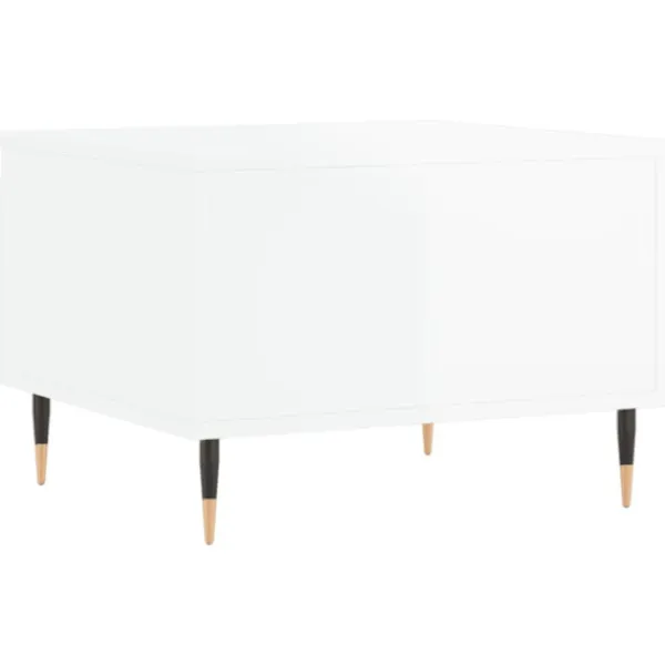 vidaXL Soffbord>Soffbord 2 st högglans 50x46x35 cm konstruerat trä