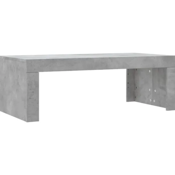 vidaXL Soffbord>Soffbord betong 102x50x36 cm konstruerat trä