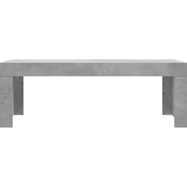 vidaXL Soffbord>Soffbord betong 102x50x36 cm konstruerat trä