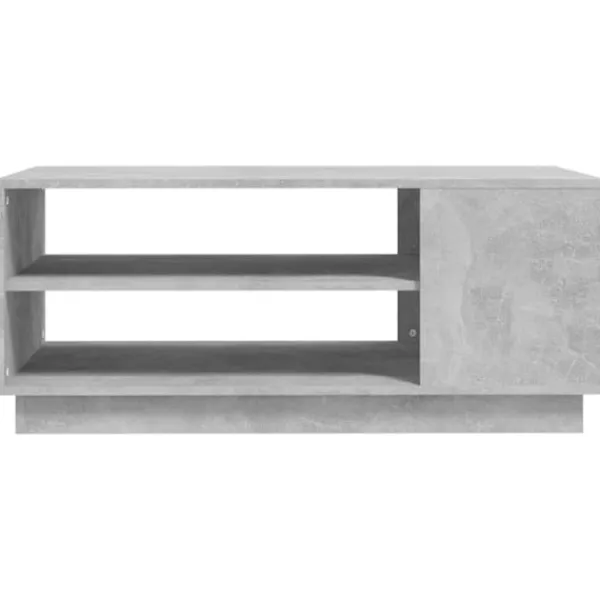 vidaXL Soffbord>Soffbord betong 102x55x43 cm konstruerat trä