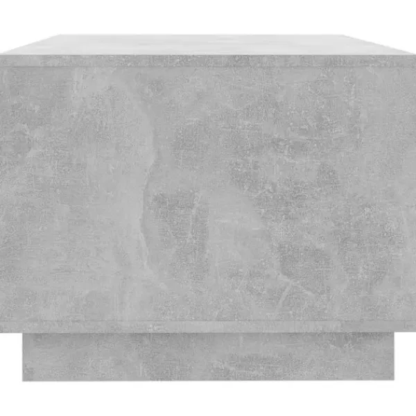 vidaXL Soffbord>Soffbord betong 102x55x43 cm konstruerat trä