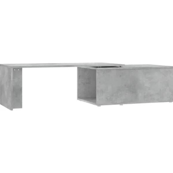 vidaXL Soffbord>Soffbord betong 150x50x35 cm konstruerat trä