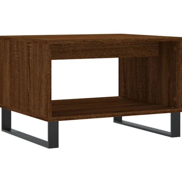 vidaXL Soffbord>Soffbord ek 60x50x40 cm konstruerat trä