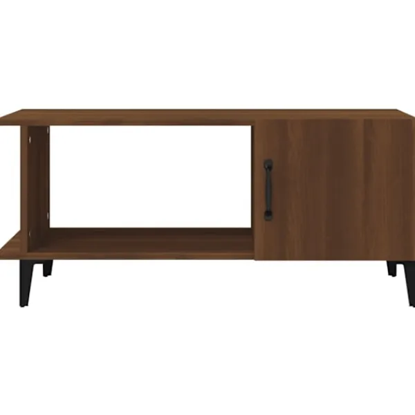 vidaXL Soffbord>Soffbord ek 90x50x40 cm konstruerat trä