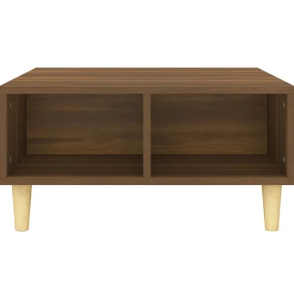 vidaXL Soffbord>Soffbord ek 60x60x30 cm konstruerat trä