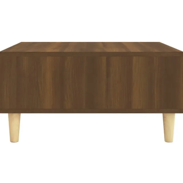 vidaXL Soffbord>Soffbord ek 60x60x30 cm konstruerat trä