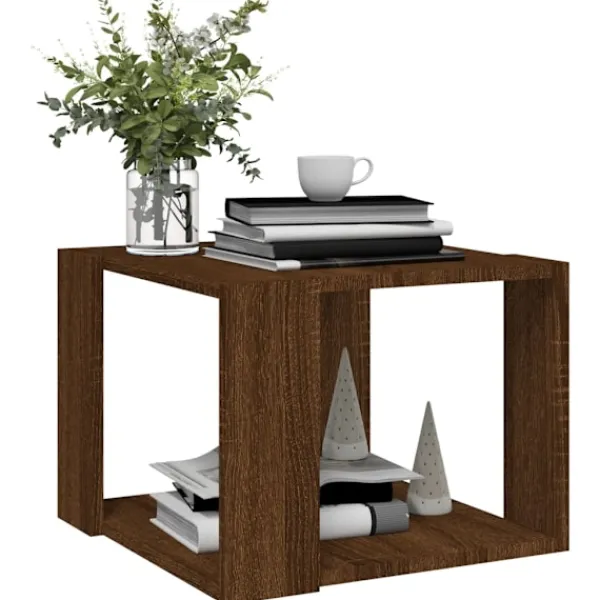 vidaXL Soffbord>Soffbord ek 40x40x30 cm konstruerat trä