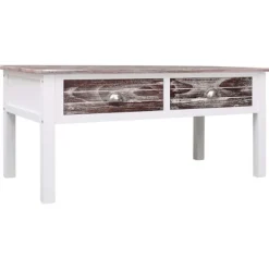 vidaXL Soffbord>Soffbord 100x50x45 cm trä