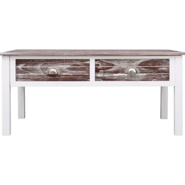 vidaXL Soffbord>Soffbord 100x50x45 cm trä