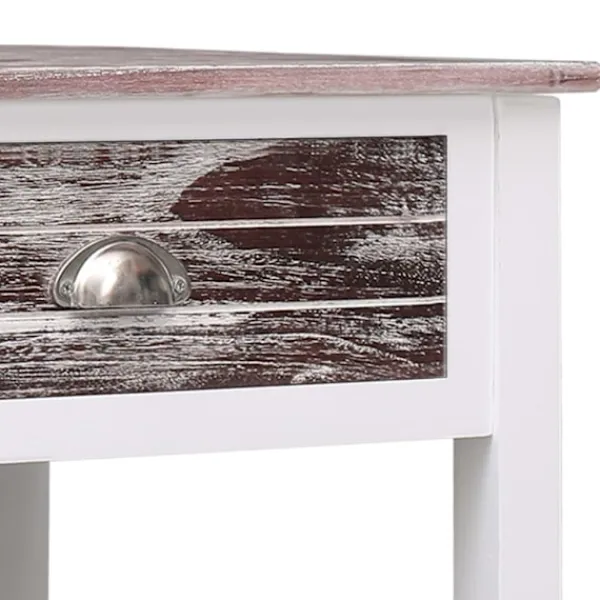 vidaXL Soffbord>Soffbord 100x50x45 cm trä