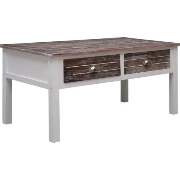 vidaXL Soffbord>Soffbord 100x50x45 cm trä