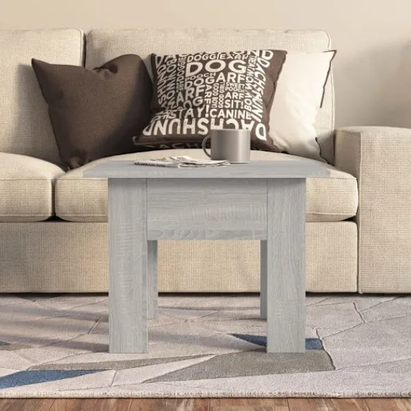 vidaXL Soffbord>Soffbord sonoma 55x55x42 cm konstruerat trä