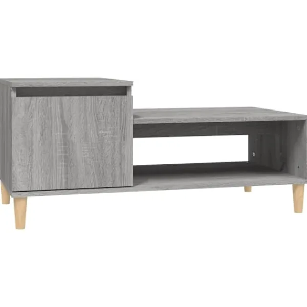 vidaXL Soffbord>Soffbord sonoma 100x50x45 cm konstruerat trä
