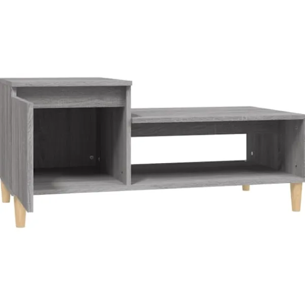 vidaXL Soffbord>Soffbord sonoma 100x50x45 cm konstruerat trä
