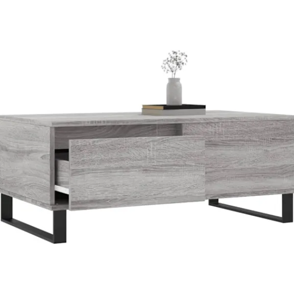 vidaXL Soffbord>Soffbord sonoma 90x50x36,5 cm konstruerat trä