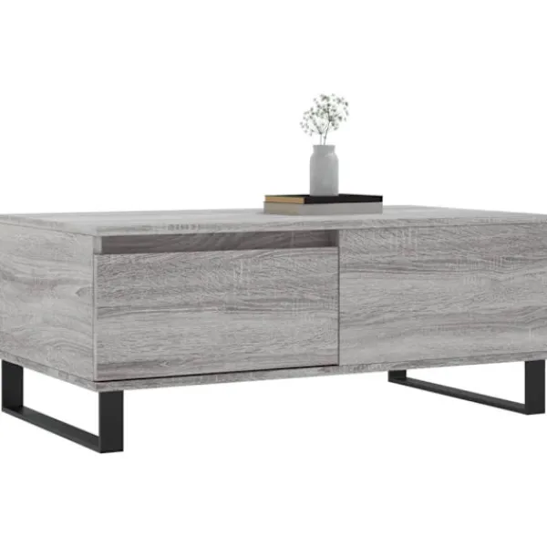vidaXL Soffbord>Soffbord sonoma 90x50x36,5 cm konstruerat trä